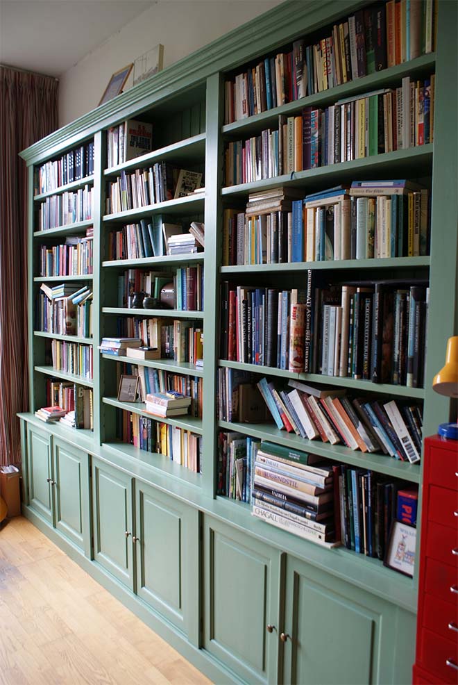 Een boekenkast op maat laten - bouwenwonen.net