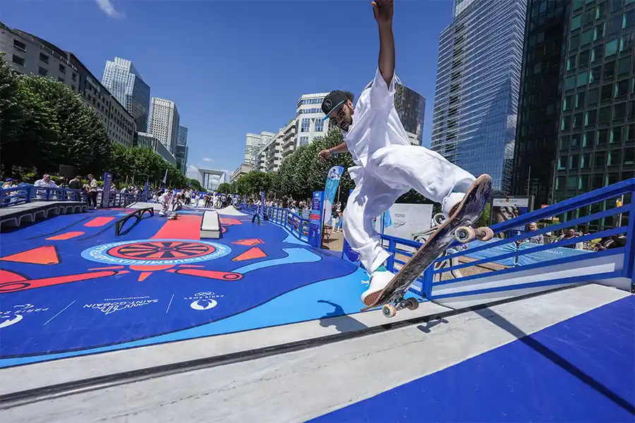 Weber Beamix maakt 3D-geprinte betonnen skate-elementen voor Parijs