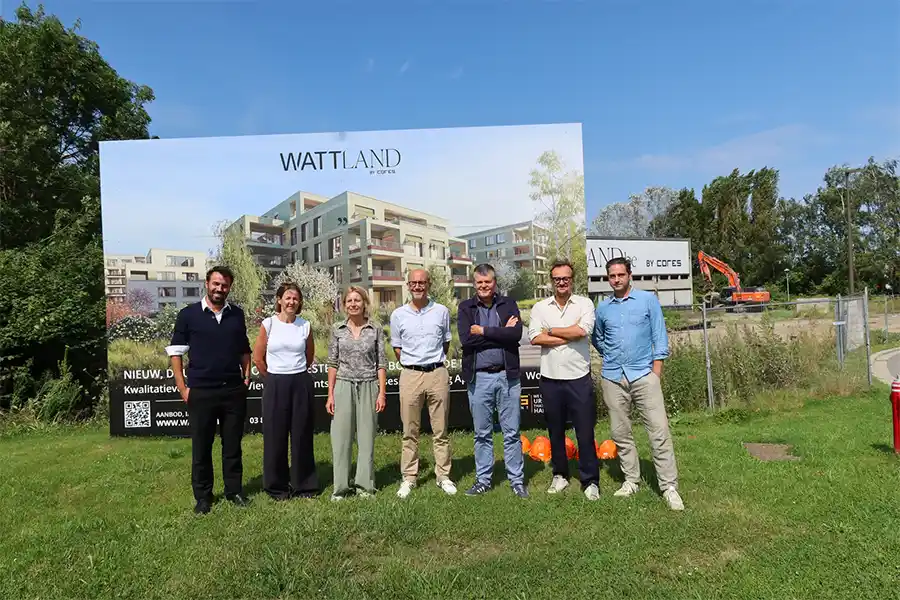 Werken nieuwe woonwijk Wattland gaan van start in Mechelen