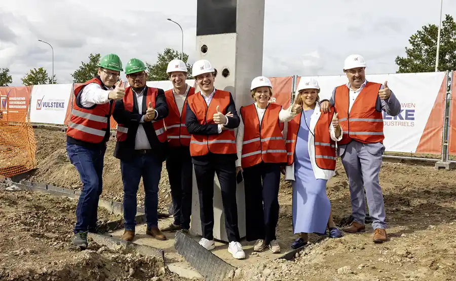 Bouw van klimaatneutraal logistiek centrum in Hooglede gaat van start