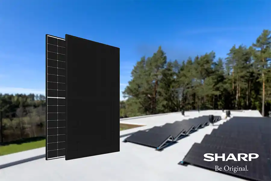 Sharp Energy Solutions Europe introduceert vier nieuwe zonnepanelen voor daksystemen