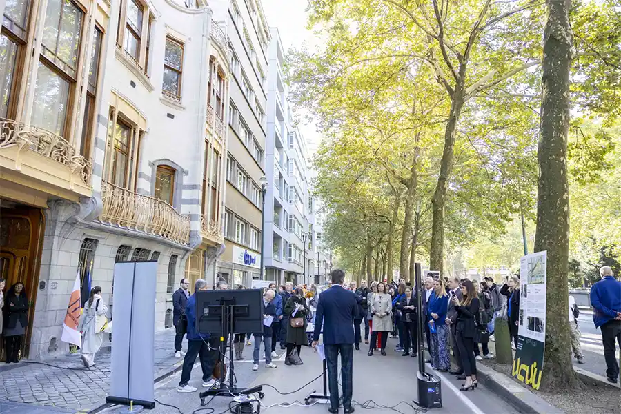 Hotel Solvay in Brussel na 2 jaar in volle glorie hersteld