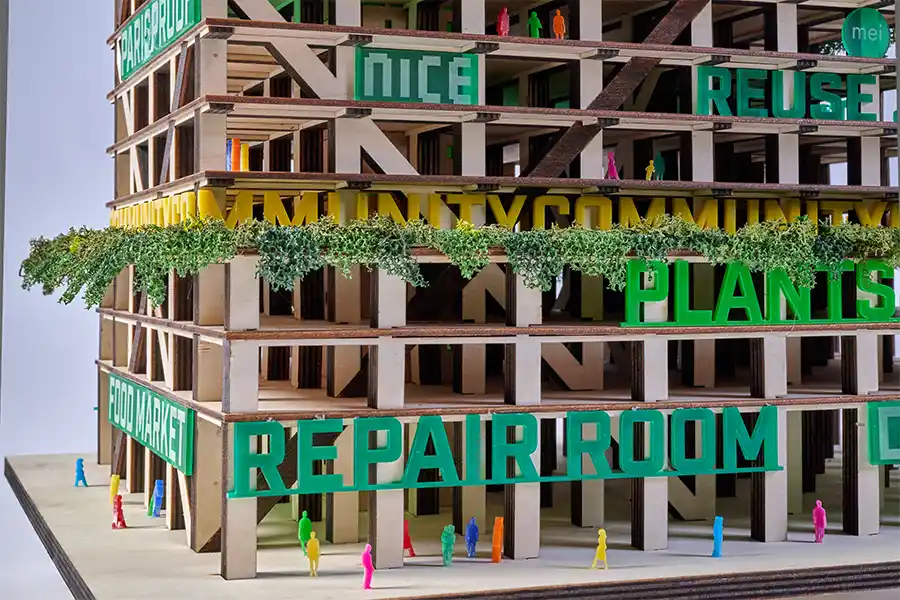 Rotterdam krijgt een 140 meter hoge circulaire houten woontoren