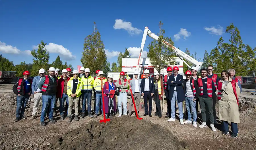 Werken aan grootste studententoren van Kortrijk The Sky zijn gestart