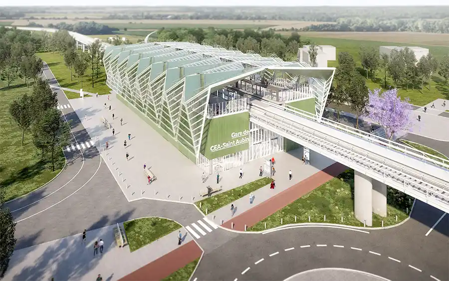 Benthem Crouwel Architects ontwerpt drie spectaculaire metrostations in Parijs