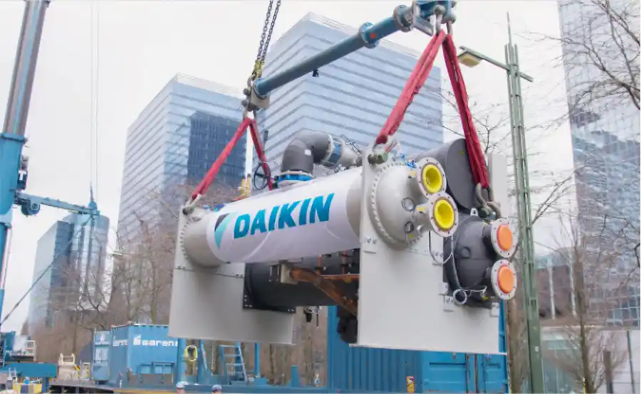 Daikin moderniseert koelsysteem op grote hoogte in WTC III