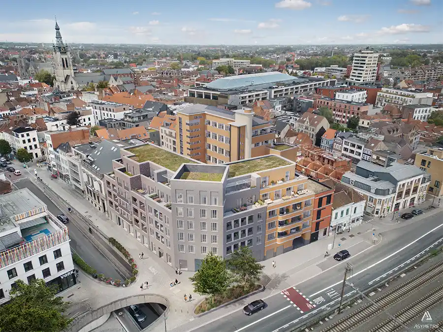 Belgacomtoren wordt Techtower, een hoogwaardige studentenresidentie met 105 kamers