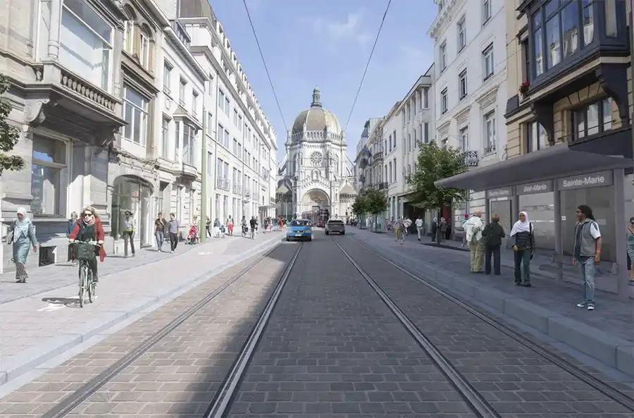 Koninginneplein in Schaarbeek krijgt vorstelijke opknapbeurt