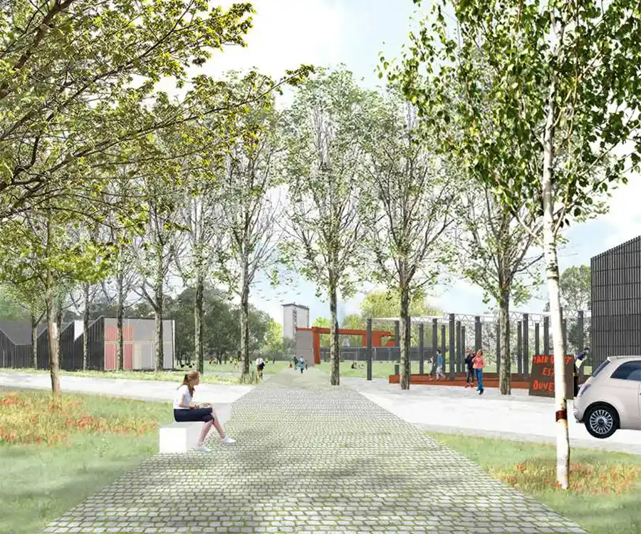 Winnaar van ontwerpwedstrijd voor Westpark op voormalige spoorwegsite in Molenbeek is bekend