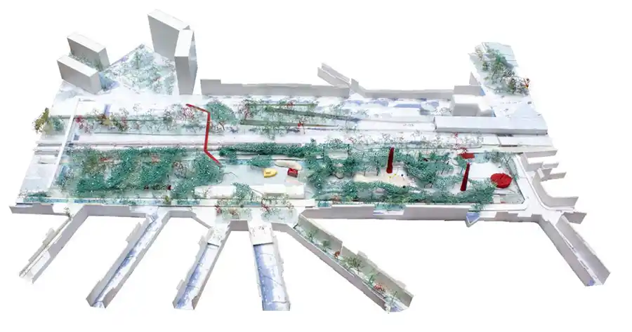 Winnaar van ontwerpwedstrijd voor Westpark op voormalige spoorwegsite in Molenbeek is bekend