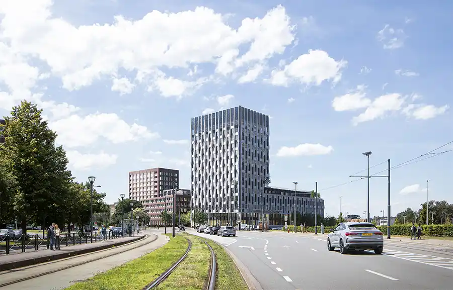 Matisse 16: Neutelings Riedijk Architects creëert groen stadsicoon in Brussel