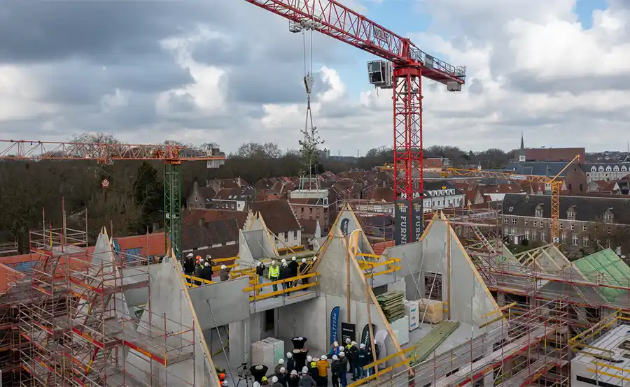 Klimaatvriendelijke woonbuurt Boevrie in Brugge bereikt nieuwe mijlpaal