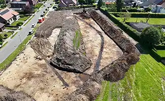 Archeologische opgraving legt hoeve uit de middeleeuwen bloot
