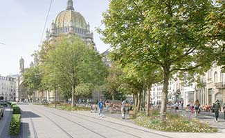 /Koninginneplein-in-Schaarbeek-krijgt-vorstelijke-opknapbeurt/